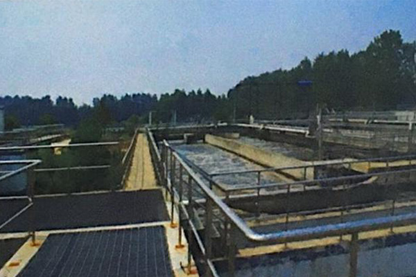 Typical sewage treatment