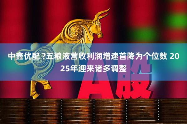 中鑫优配 ?五粮液营收利润增速首降为个位数 2025年迎来诸多调整