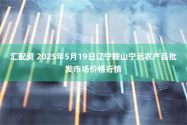汇配资 2025年5月19日辽宁鞍山宁远农产品批发市场价格行情